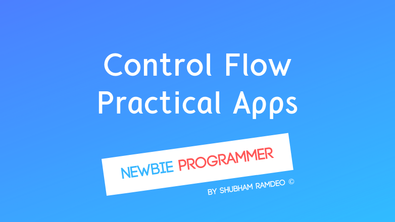 Let us do some practical applications of using control flow, in C language, also doing whatever we have learned so far, a good place to apply what we know.