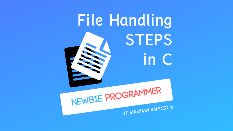 Let us discuss the various steps involved in C language for file management. Opening, closing, reading, writing and the concepts behind them!