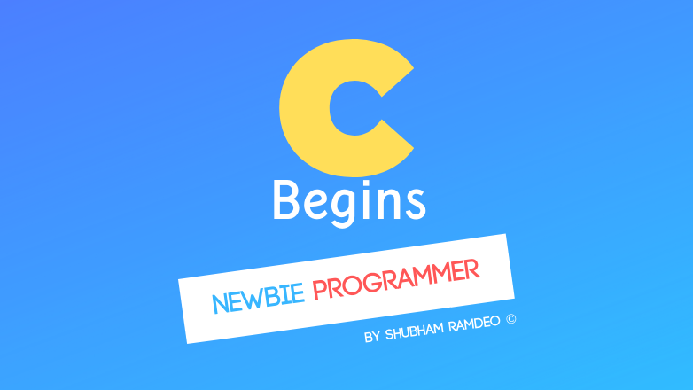 Let us get started with programming in C, starting from very basic, let us print some sentence on the screen, from the classic Hello World !